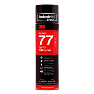 3M Super 77 Classic Spray Adhesive-Clear-24oz