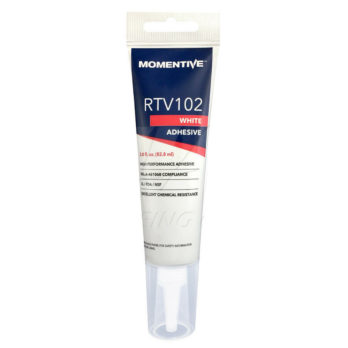 MOMENTIVE RTV 102 Silicone Adhesive Sealant-White-2,8oz