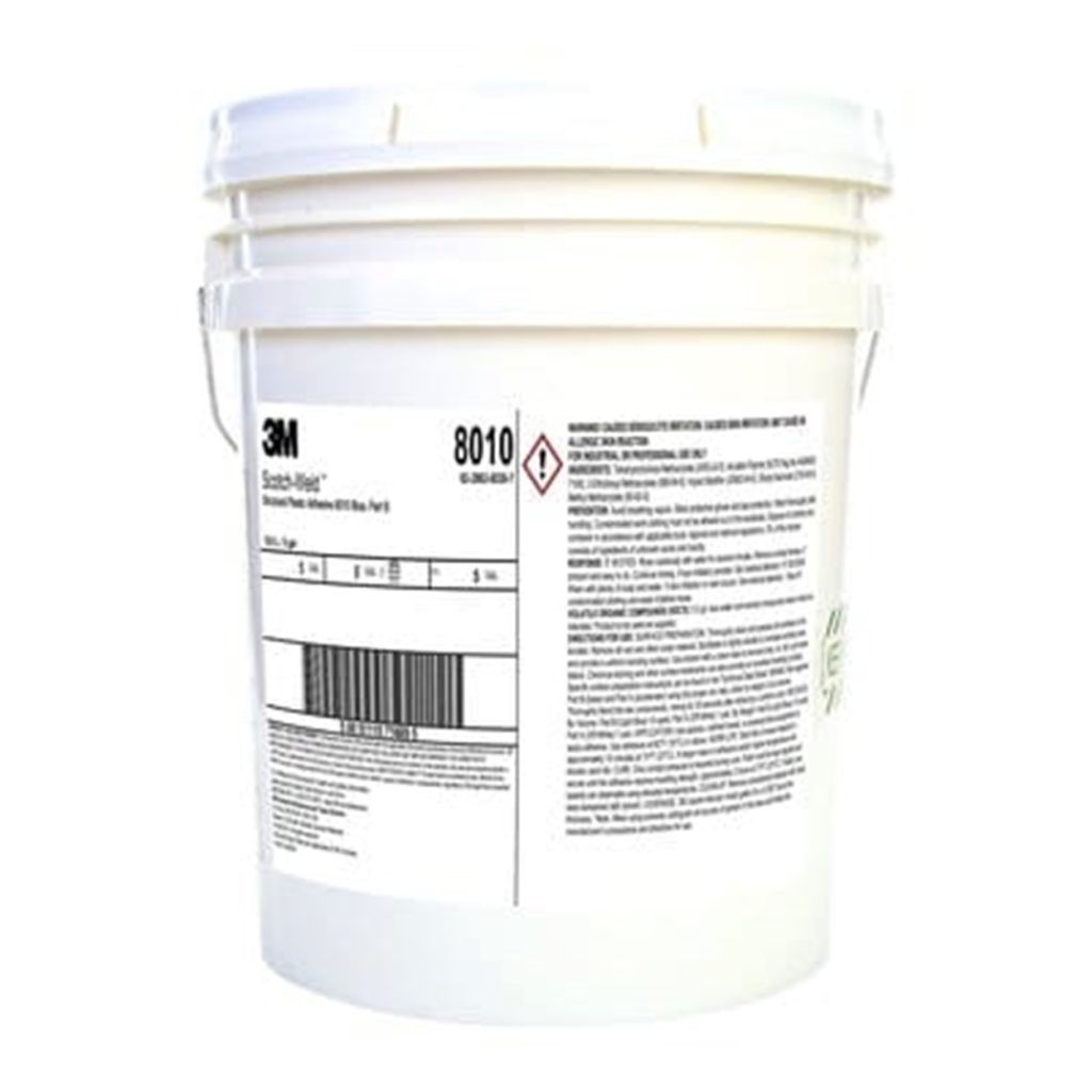 3M Scotch-Weld Structural Plastic Adhesive 8010, Part B-Blue-5gal ...