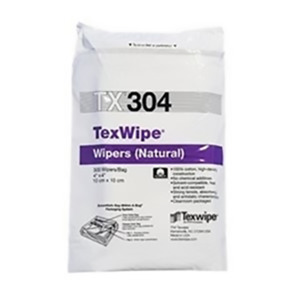 TEXWIPE TX304 Dry Cotton Cleanroom Wipers-4inx4in