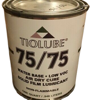 TIODIZE Tiolube 75-75 Solid Film Lubricant-Black-1qt