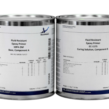 AkzoNobel 10P4-2NF/EC117S Fluid Resistant Epoxy Primer Green 2Gal Kit